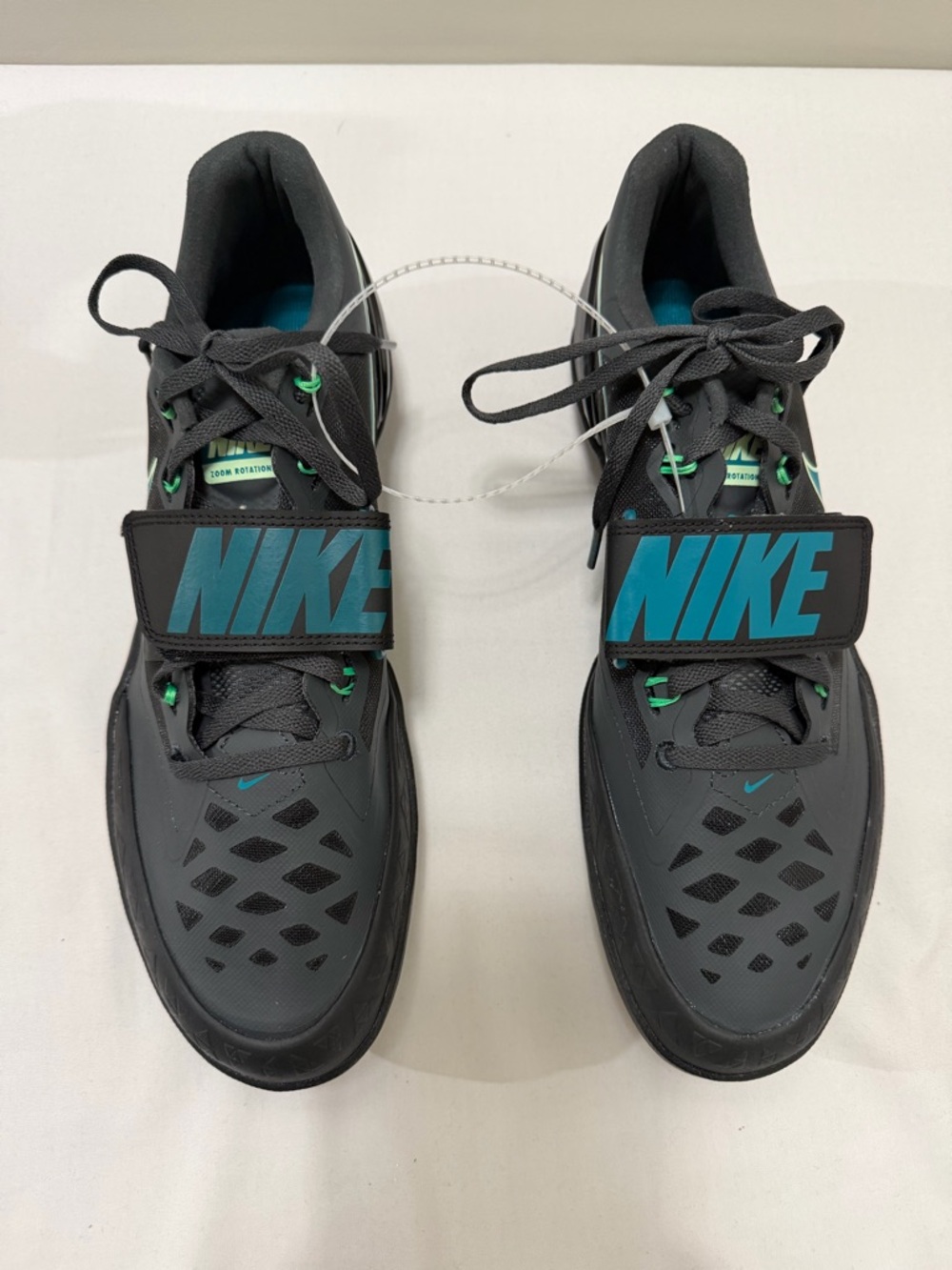 Nike Zoom Rotational 6 Size 10 Mens Throwing Shoes Black/Spruce New w/o Box